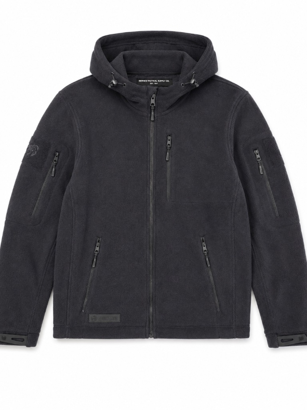 NEW Bearskin hoodie men's S navy corpcore cosy fall winter cottage norm core